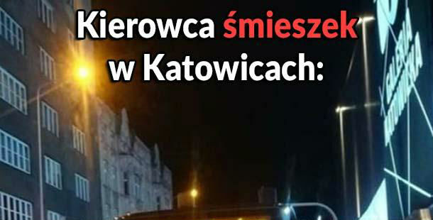 Kierowca śmieszek :D