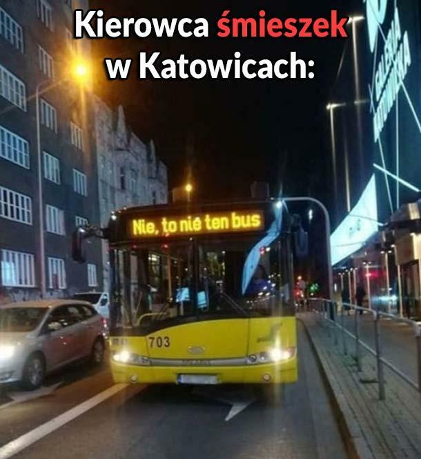 Kierowca śmieszek :D