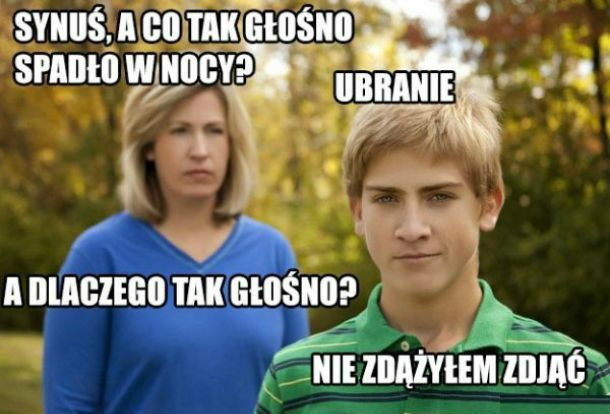 Ciekawska matka!