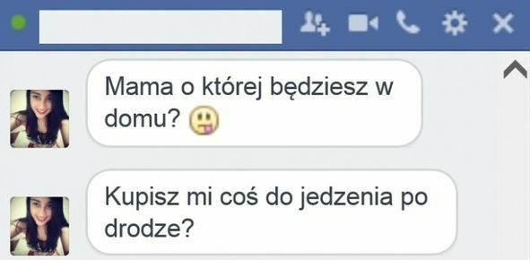 Ona ewidentnie coś kombinuje