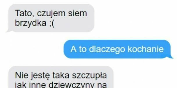 Rozmowa córki z ojcem