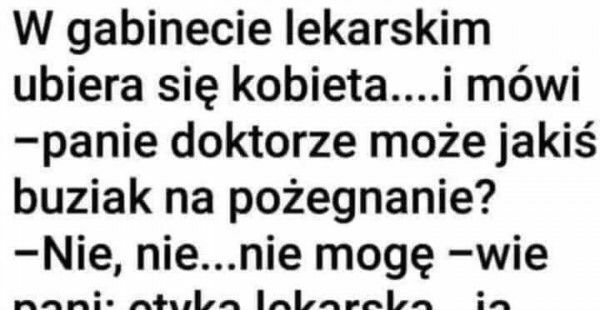 Buziak na pożegnanie
