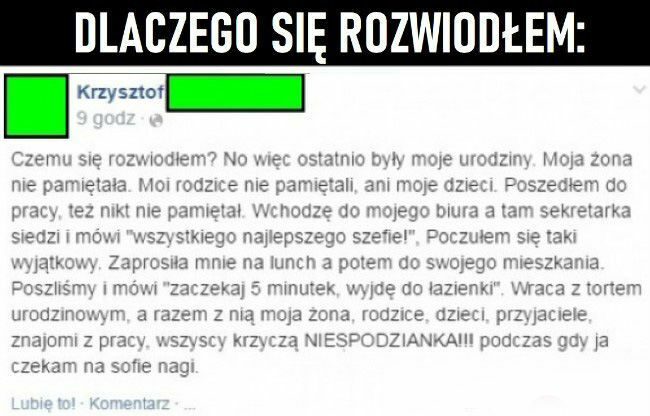 Nietypowy powód rozwodu