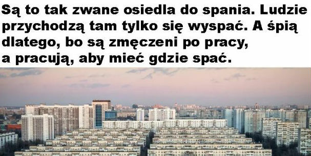 Ma to jakiś sens!