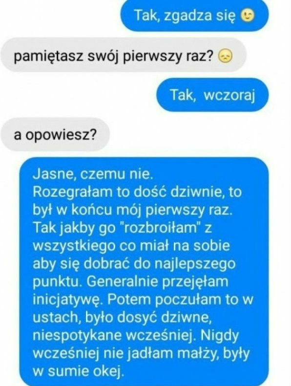 Jej pierwszy raz
