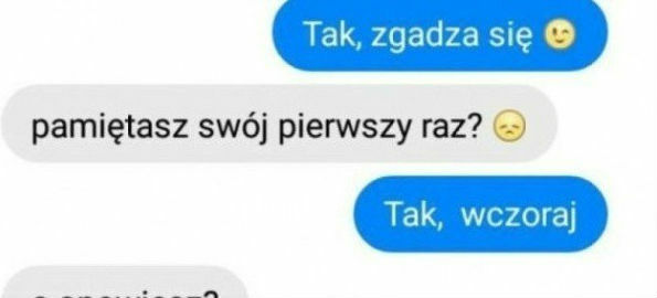 Jej pierwszy raz