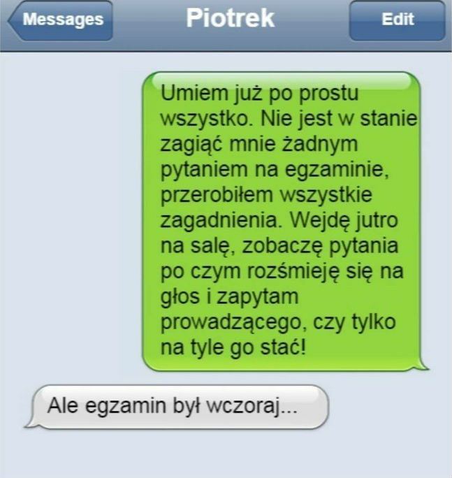 Prawda o egzaminie