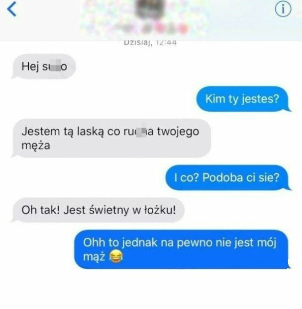 Rozmowa z żoną