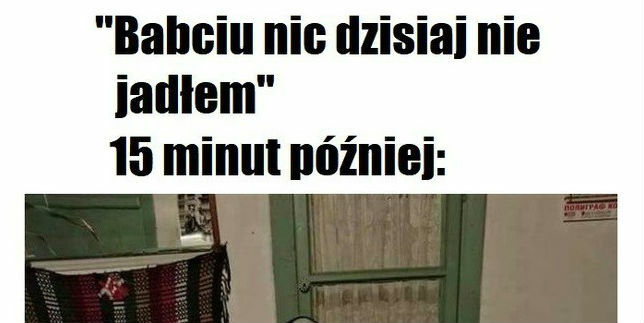 Kiedy jesteś głodny!