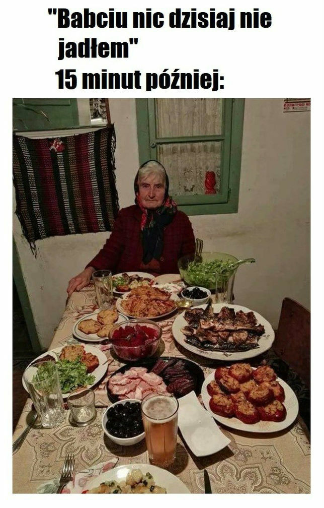 Kiedy jesteś głodny!