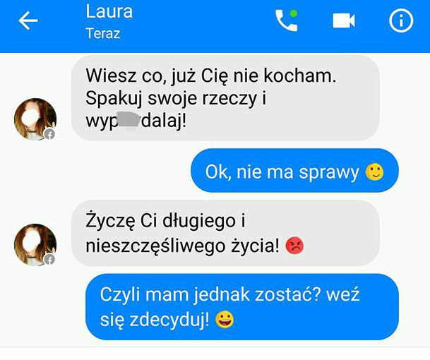 Niezdecydowana dziewczyna