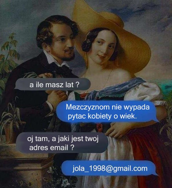 Niedyskretne pytanie!