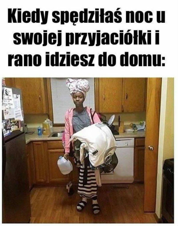 Noc u przyjaciółki
