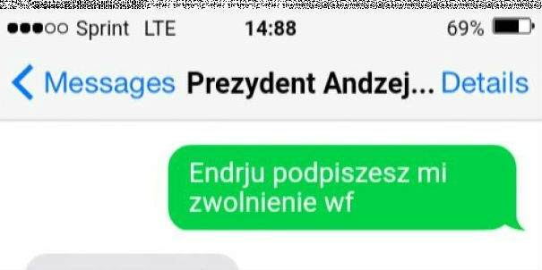 Rozmowa z prezydentem