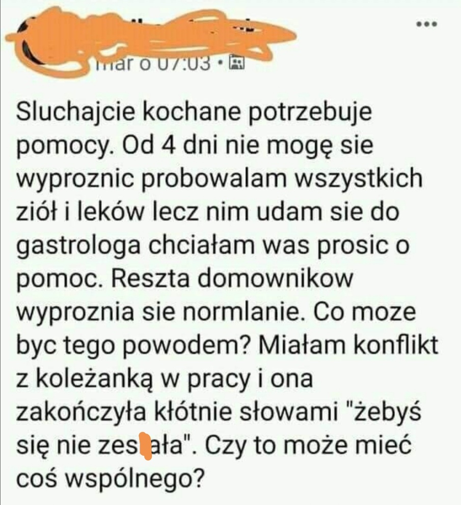 Konflikt z koleżanką 