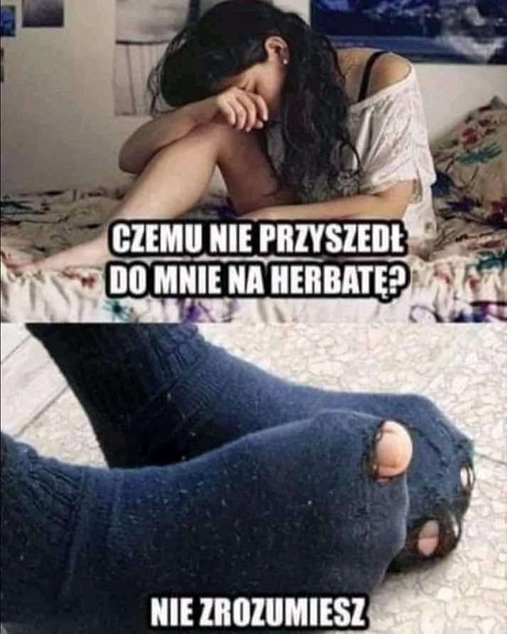 Dlatego nie przyszedł na herbatę
