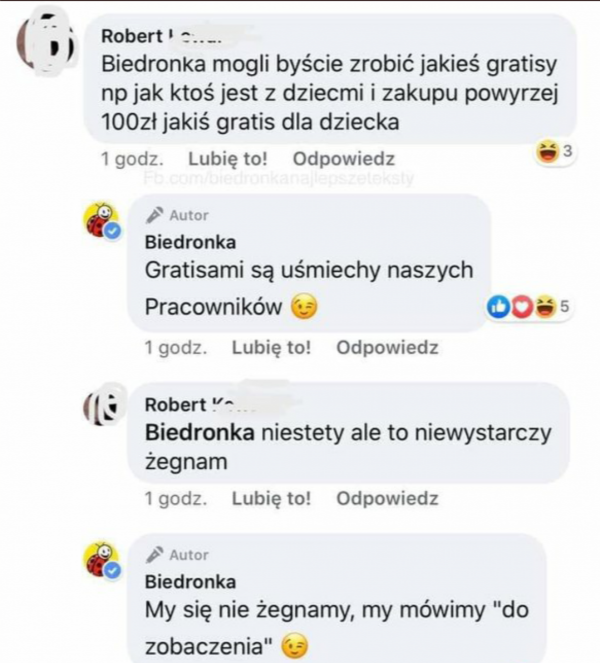 Gratisy dla dzieci w Biedronce