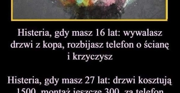 Etapy histerii