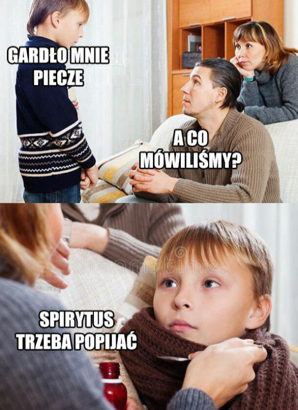 Kiedy gardło piecze :D