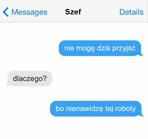 Szczerość!
