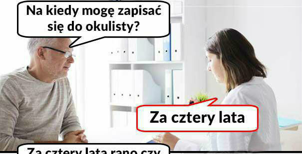 Wolne terminy u lekarza