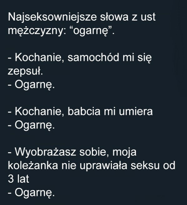 Facet to ogarnie :D