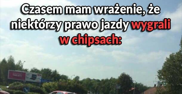 Prawo jazdy wygrane w chipsach :D