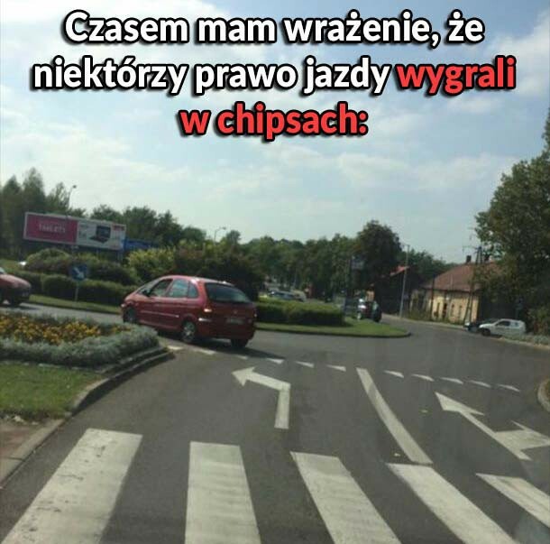 Prawo jazdy wygrane w chipsach :D