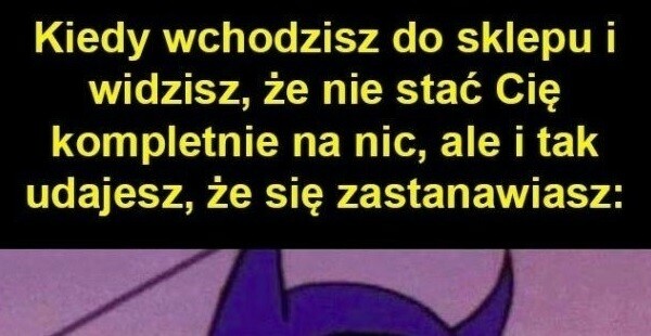 Zakupy w drogim sklepie :D