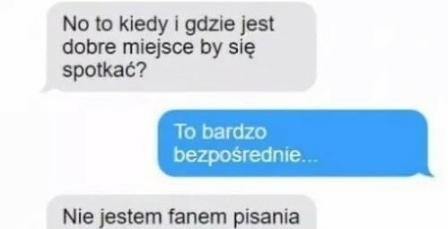 Szczerość to podstawa 