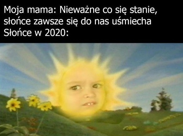 Słońce w 2020 r. :D