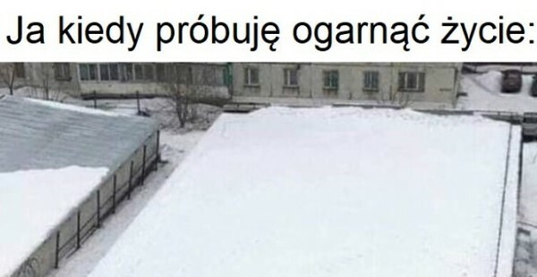 Próba zapanowania nad życiem :D
