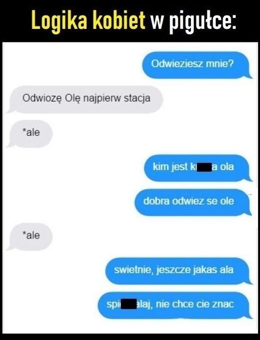 Kobieca logika :D