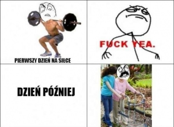 Trening na siłowni :D