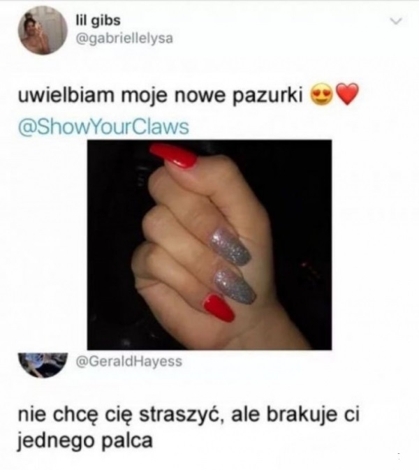 Piękny manicure :D