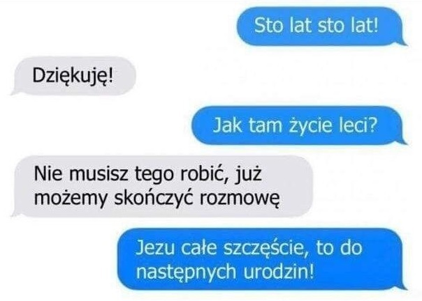 Życzenia urodzinowe