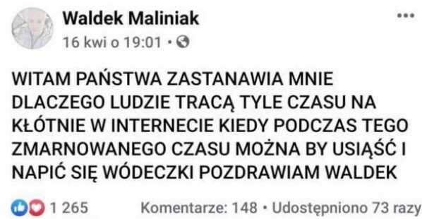 Laureat Pokojowej Nagrody Nobla :D