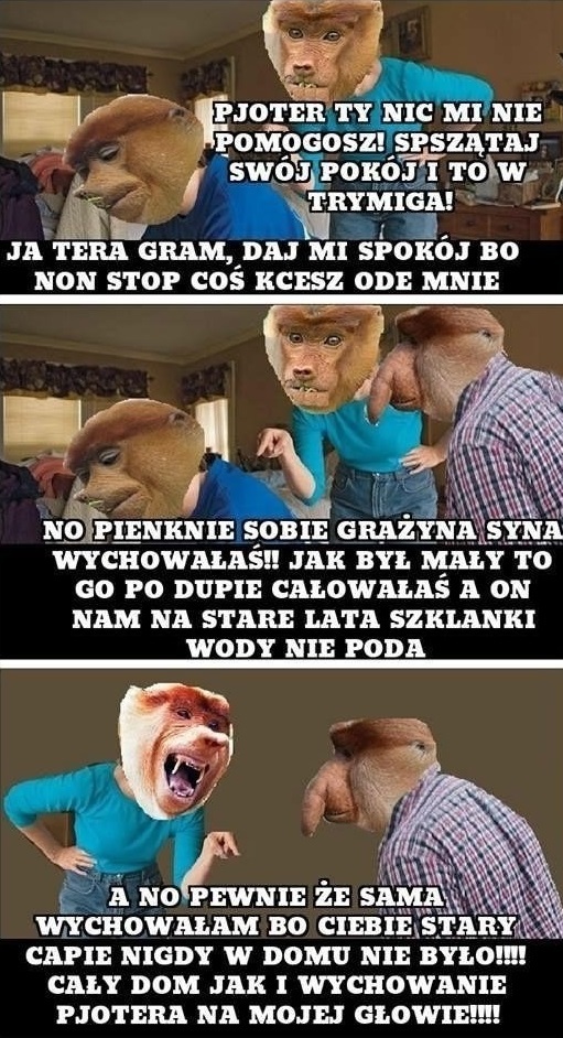 Typowa polska rodzinka :D