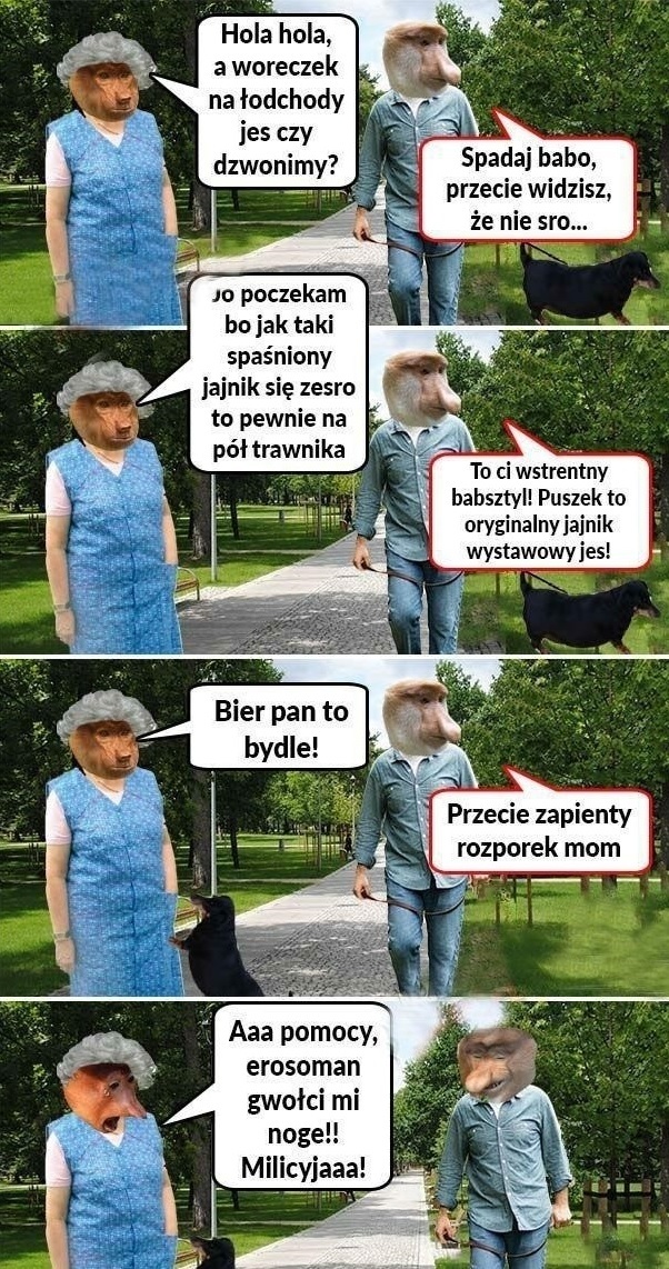 Typowa rozmowa z sąsiadką :D