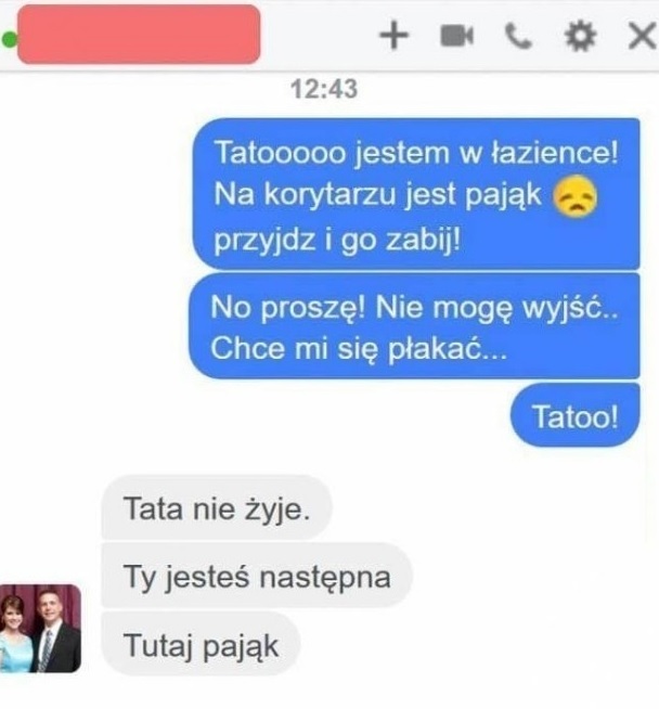Groźny pająk :D