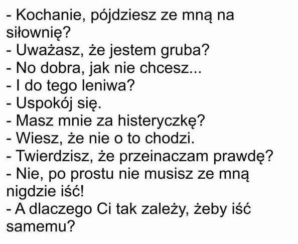 Rozmowa z kobietą... :D