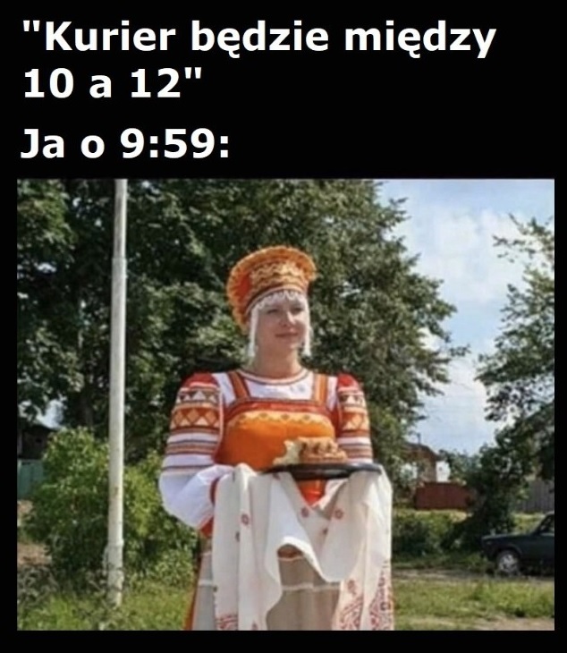 Gotowa na kuriera :D