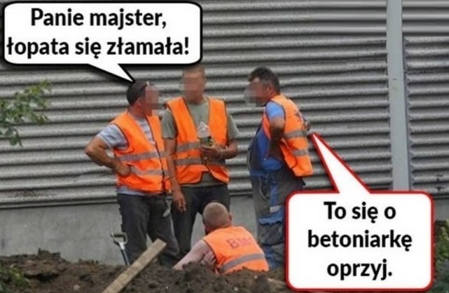 Praca na budowie ;D