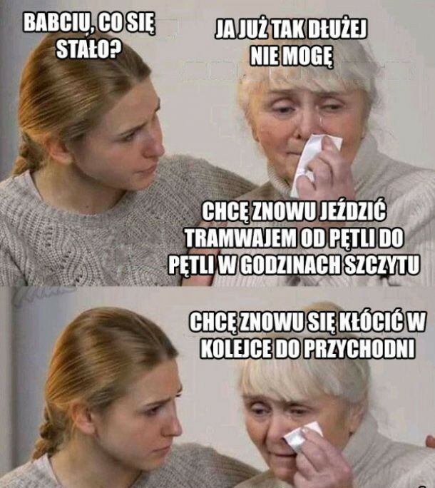 Babcia już nie daje rady