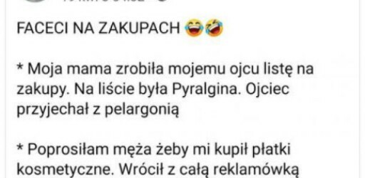 HIT! Faceci na zakupach :D