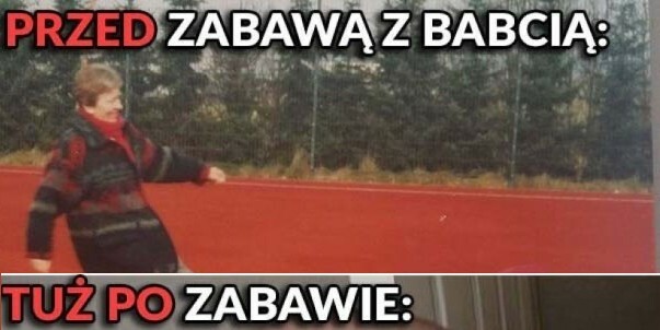 Zabawa z babcią