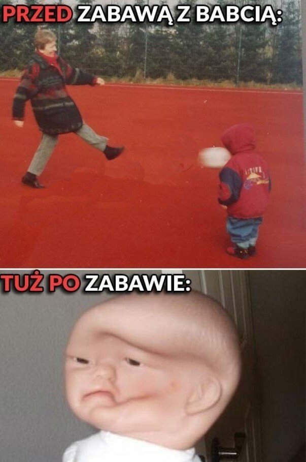 Zabawa z babcią