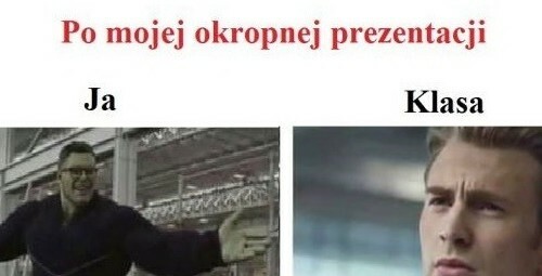 Prezentacja przed klasą