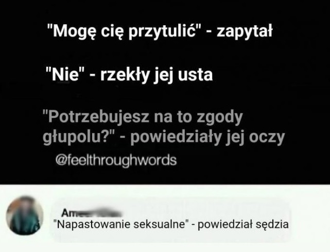 Niejednoznaczne zachowanie kobiety