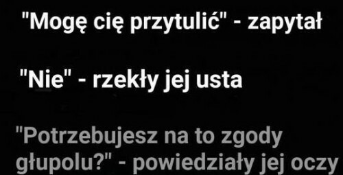 Niejednoznaczne zachowanie kobiety